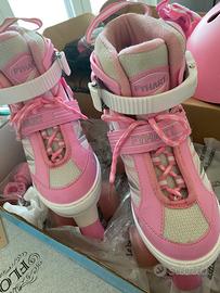 Pattini 4 ruote con protezioni