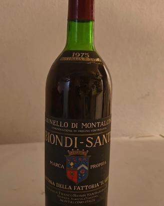 Brunello di Montalcino DOCG Biondi-Santi del 1975