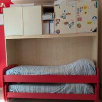 Cameretta due letti completa 