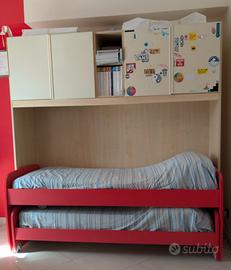 Cameretta due letti completa 