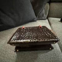 Borsa pelle di coccodrillo