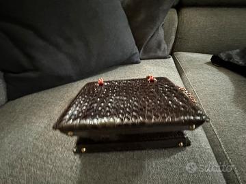 Borsa pelle di coccodrillo