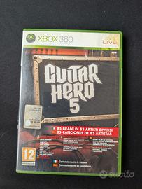 Guitar Hero 5 Xbox 360 Activision PAL italiano