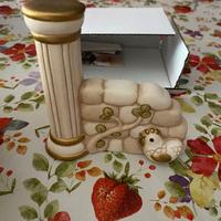 Presepe THUN colonna romana