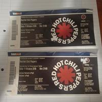 Biglietti Red Hot Chili Peppers da collezione