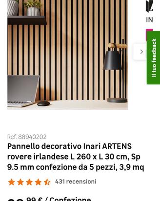 panello fotoassorben
