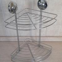 mensola angolare con ventose