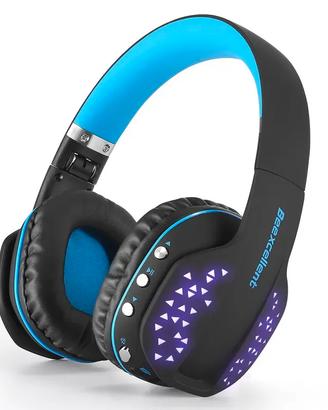 NUOVO - Cuffie da gioco pieghevoli Bluetooth