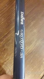 canna da pesca daiwa  piu mulinello schimano 