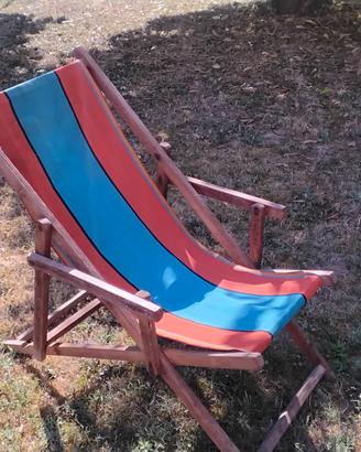 SDRAIA DA SPIAGGIA BAMBINO ANNI 60