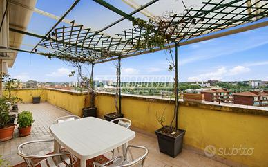 QUADRILOCALE ALL'ULTIMO PIANO CON TERRAZZO DI 30 M