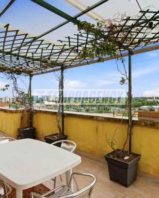 QUADRILOCALE ALL'ULTIMO PIANO CON TERRAZZO DI 30 M
