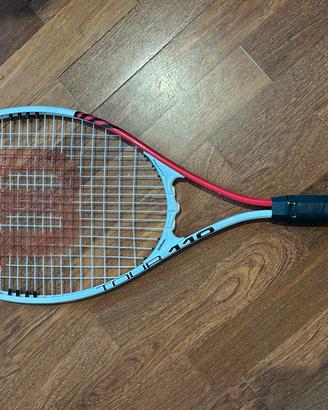 Racchetta Wilson Junior Tour 110 rete nuova