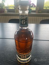 Templeton 6 year rye  whiskey - whisky