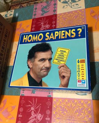 Homo sapiens gioco in scatola vintage