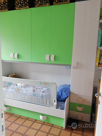 Cameretta bimbi a ponte