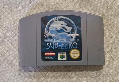 mortal Kombat sub zero Nintendo 64 