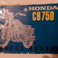 Honda 750 Four  User's Manual  