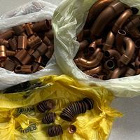 Rame a saldare: Curve manicotti T coprivite tappi