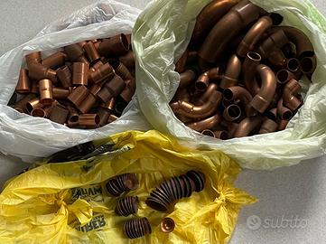 Rame a saldare: Curve manicotti T coprivite tappi