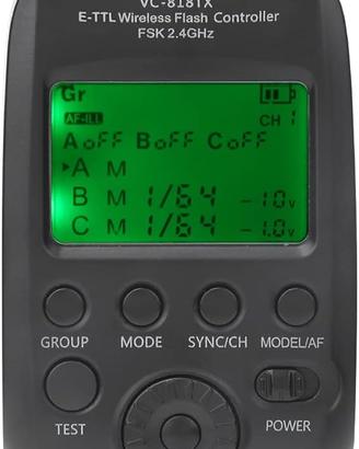 Trasmettitore Wirel VISICO VC-818TX E TTL Fl