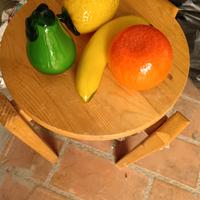 frutta finta in vetro