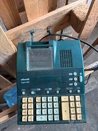Calcolatrice olivetti logos 582 da collezione