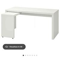 SCRIVANIA CON PIANO ESTRAIBILE