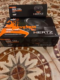 Casse hertz + amplificatore alpine completo