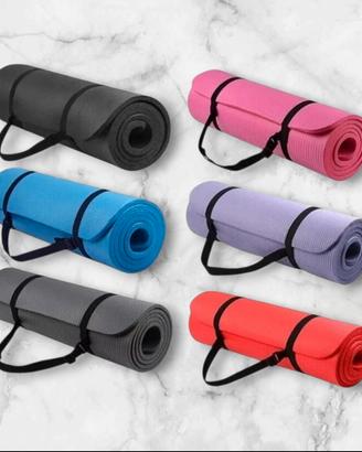 Tappetino Yoga Antiscivolo con Tracolla – 180x60 c