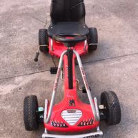 Go kart a pedali , marce e freni