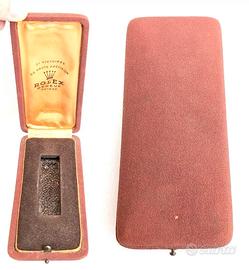 Box rolex 40'S watch ultra rare box 31 victoires d