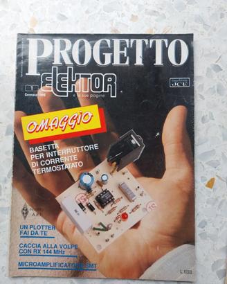Progetto Elektor 1989 no Amstrad Rx 144 MHz microa