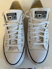 Converse colore bianco