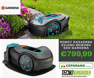 Robot rasaerba Gardena Sileno Minimo 500