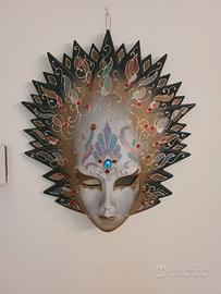 maschere veneziane in ceramica 