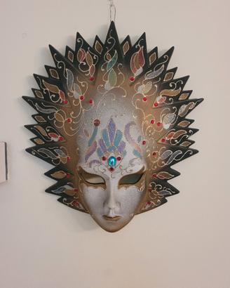 maschere veneziane in ceramica 