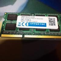 RAM 8GB DDR3 1600MHz SO-DIMM Hypertec