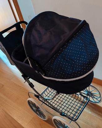 Passeggino giocattolo bimba con manubrio alto