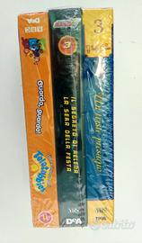 Tris VHS Cartoni Nostalgia
