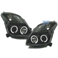FARI PER SUZUKI SWIFT 05-10 ANGEL EYES NERO