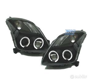 FARI PER SUZUKI SWIFT 05-10 ANGEL EYES NERO