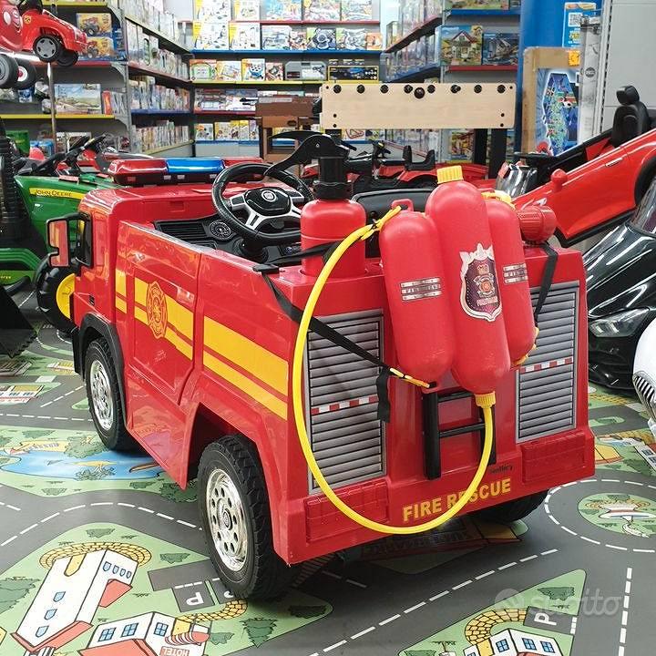 Camion dei Pompieri elettrico per bambini a 12V