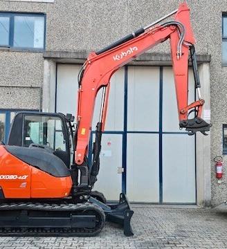 Mini escavatore Kubota KX080-4a, qli 80