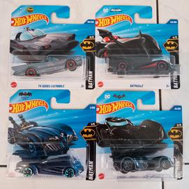LOTTO STOCK HOT WHEELS " BATMAN " NUOVE SIGILLATE