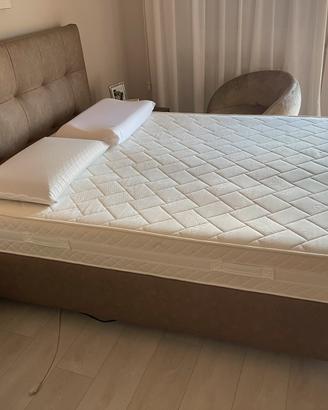 LETTO ECO PELLE Cacao