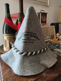 Cappello austriaco feltro originale - anno 1989