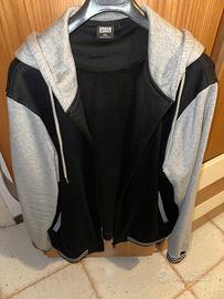 Felpa zip con cappuccio Urban Classics xxxl