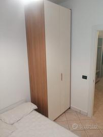 armadio con 2 ante battenti colore panna