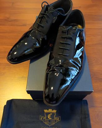 SCARPE UOMO DA CERIMONIA VERNICE N MARCA  CORTINA